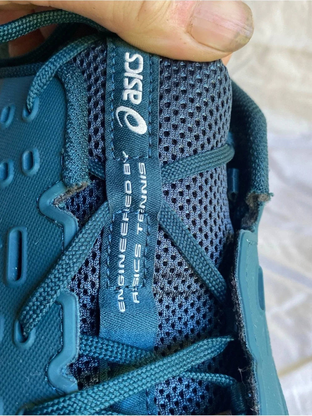 ASICS Gel Resolution X Saxon Green Birch Men’s Sz 11W